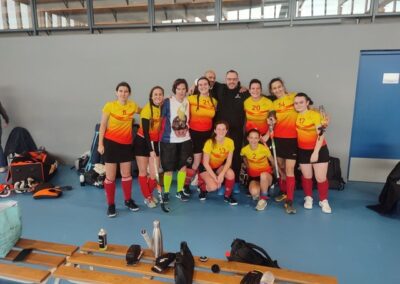 Participation des filles au championnat en salle nationale 1 saison 2024/2025
