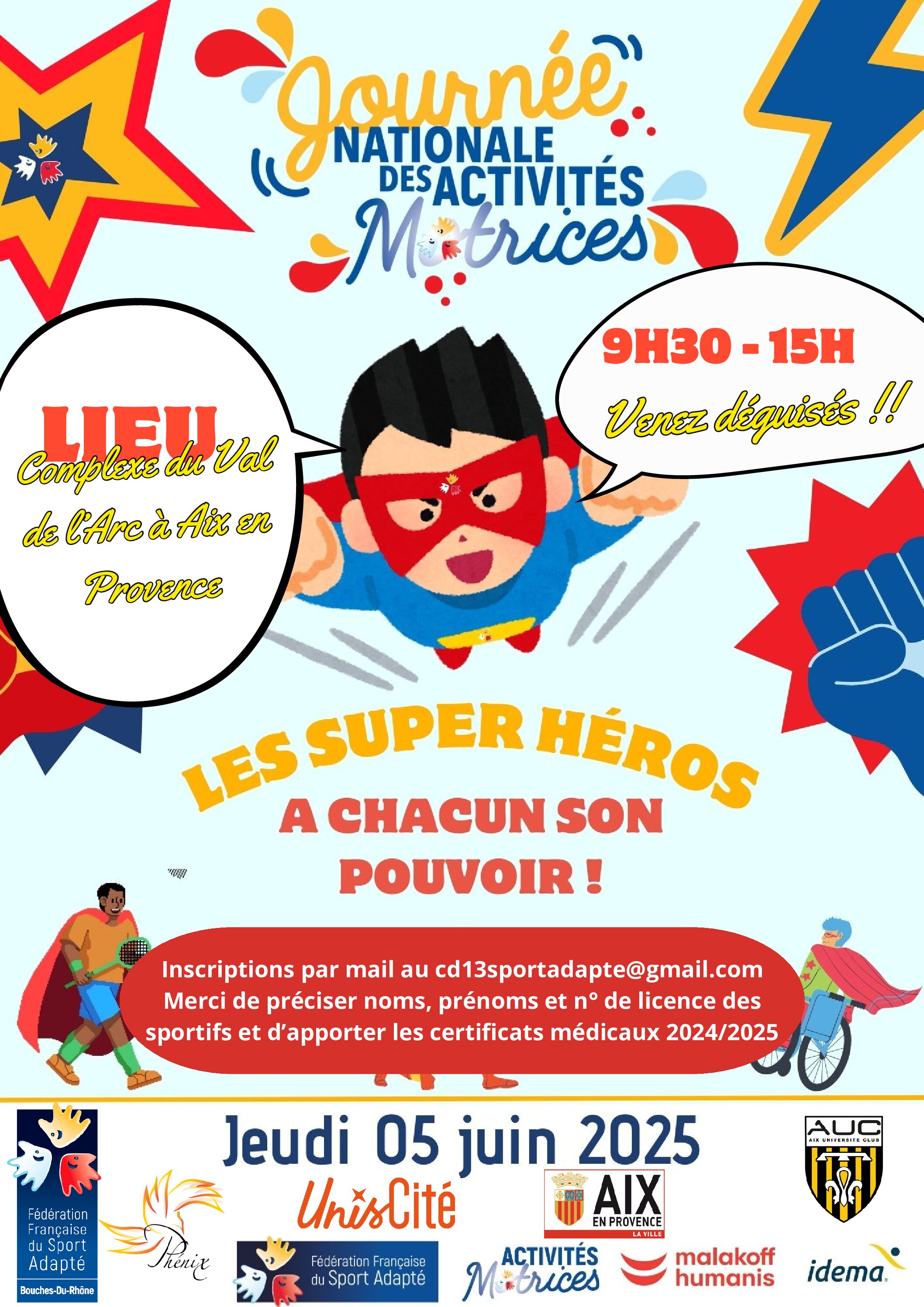Affiche activité motrice 05 06 25