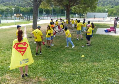 Journée des activités motrices pour les SUPER HEROS